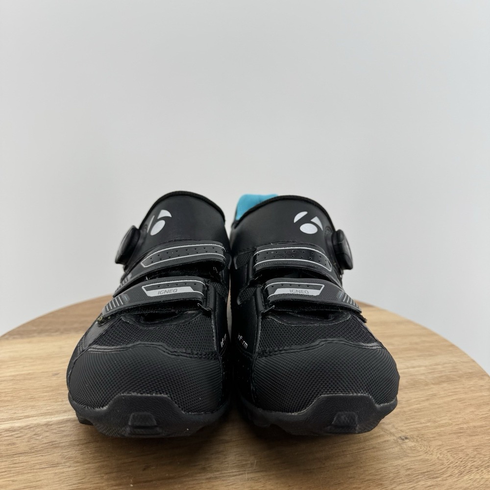 Bontrager IGNEO BOA Mountain Cycling Shoes Black/Blue/Silver Women's 6.5 EU 36‎ - Picture 3 of 13